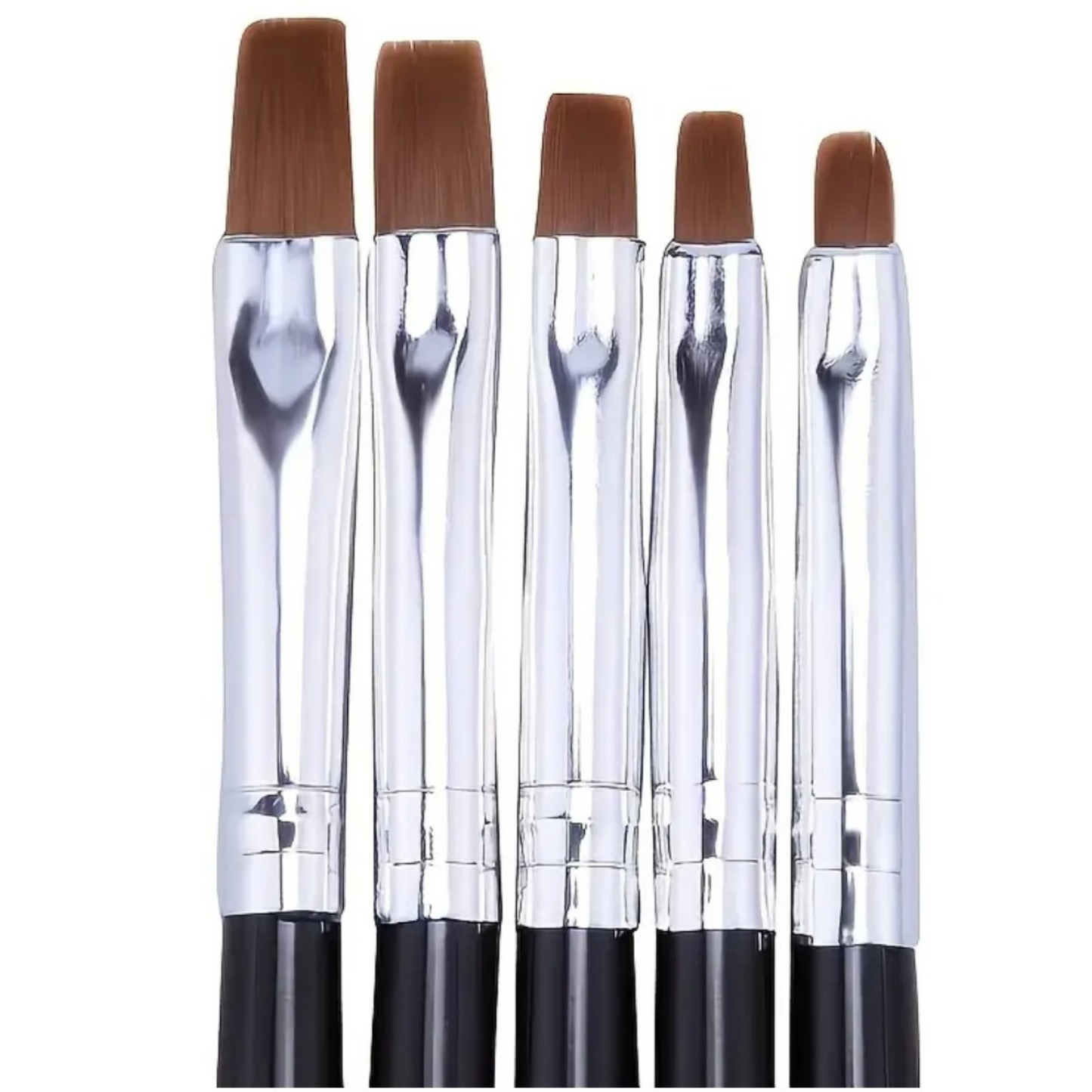 Set of 5 high precision brushes