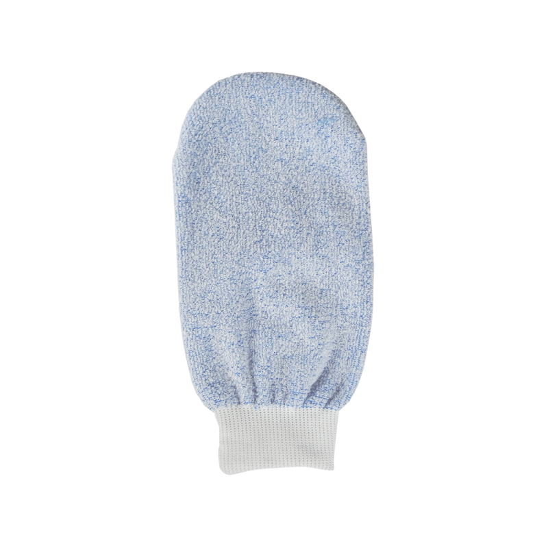 Make-up remover glove with water