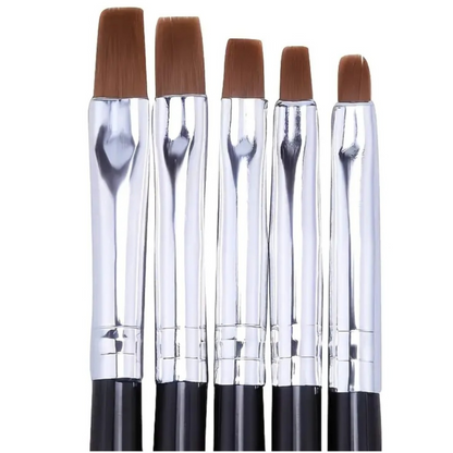 Set of 5 high precision brushes