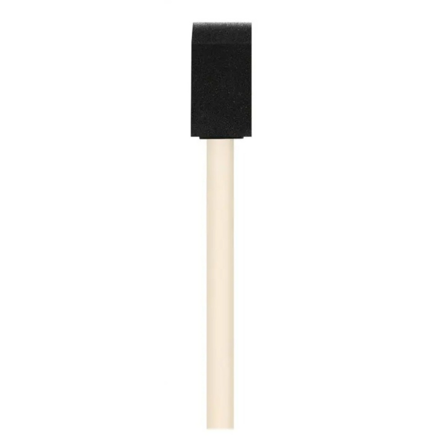 Angled foam applicator sponge