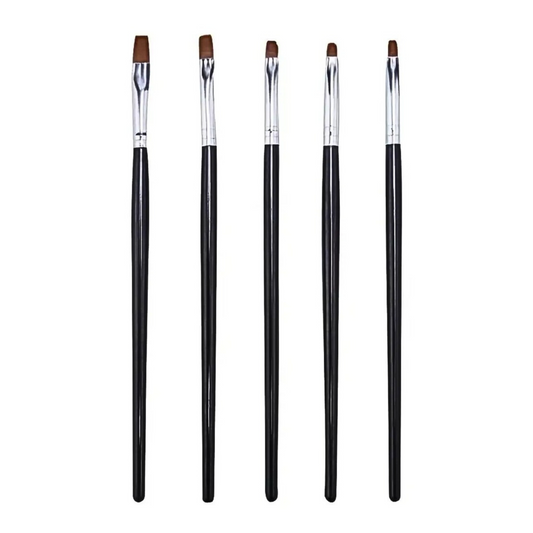 Set of 5 high precision brushes